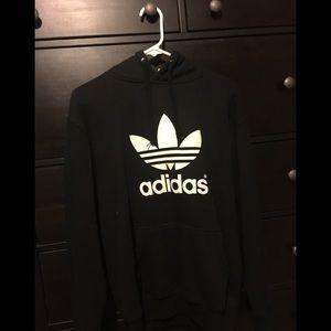 Unisex Adidas Black Hoodie